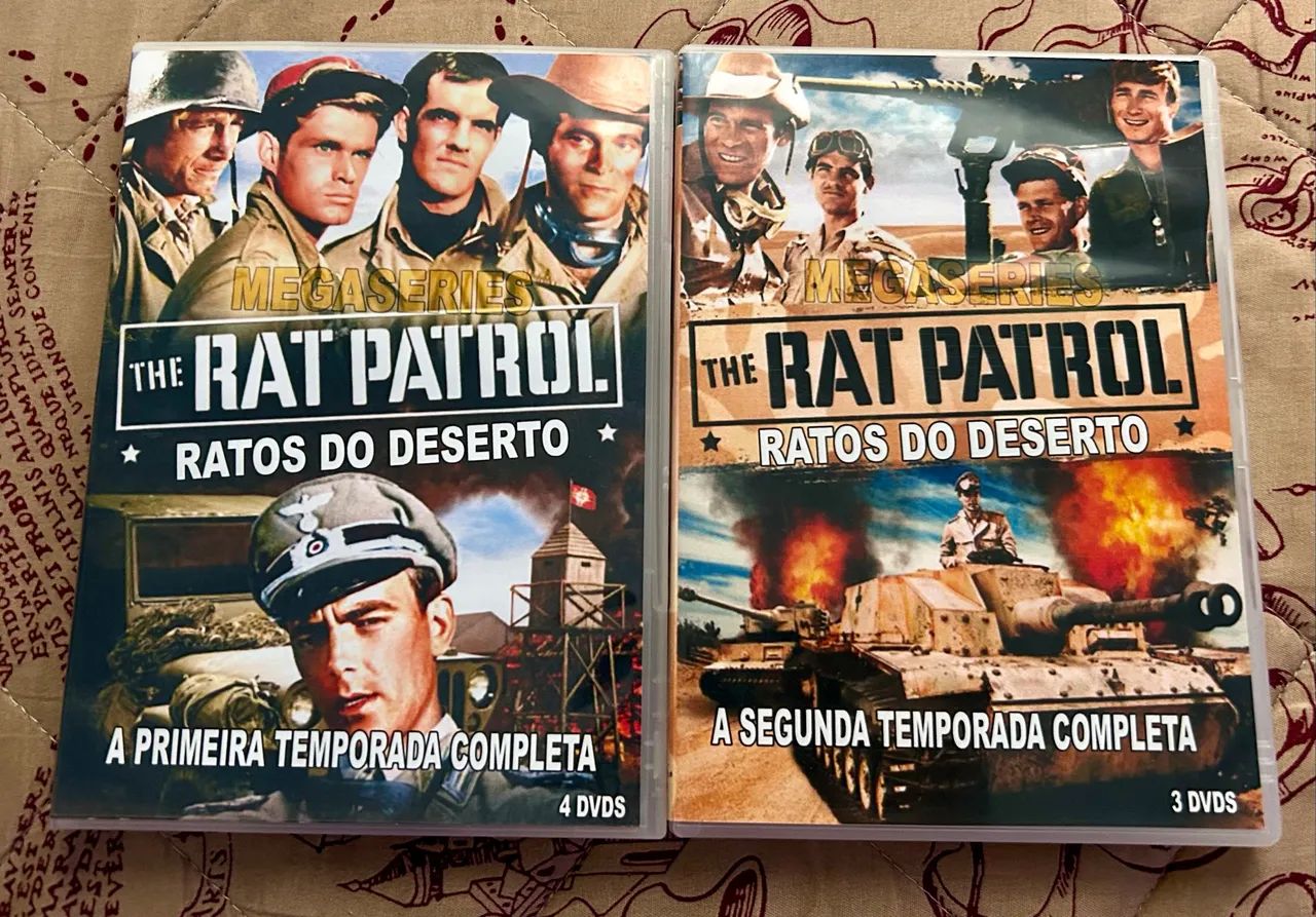 Rat Patrol 1ª e 2ª temporada completa.
