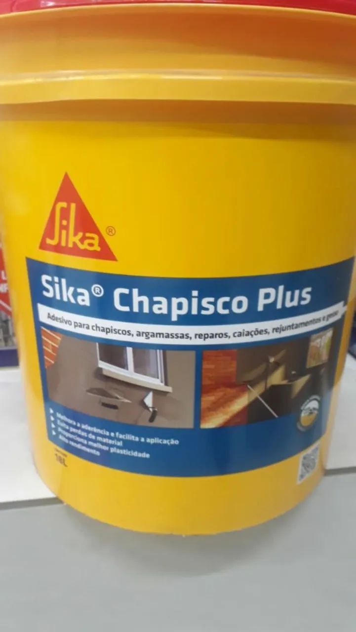 Sika Chapisco Plus - Adesivo para chapiscos 18L - Foto 2