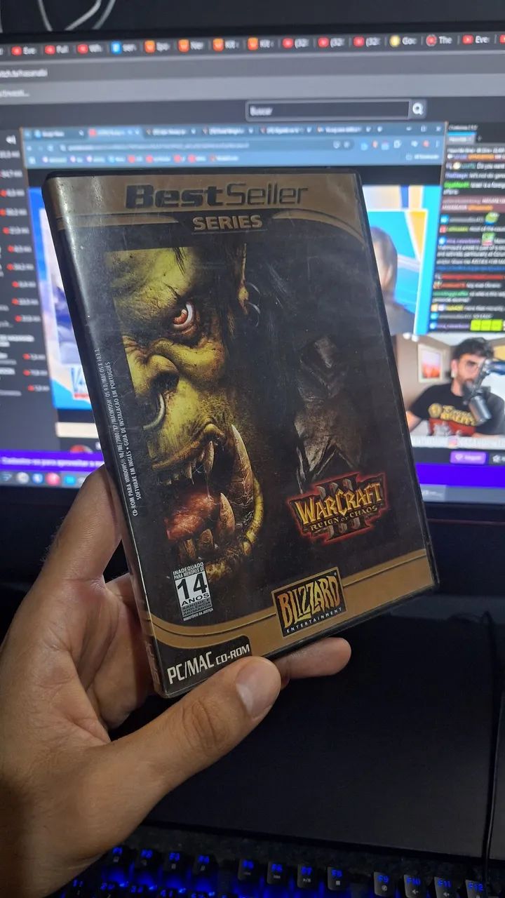 Warcraft III: Reign of Chaos - PC - CD-ROM - Foto 3