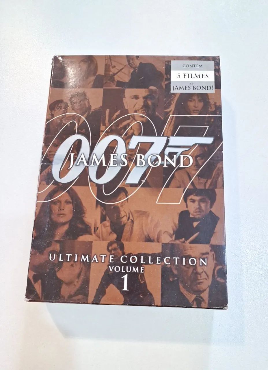 Coleção box 5 DVDs 007 James Bond - Clássicos! - Foto 2