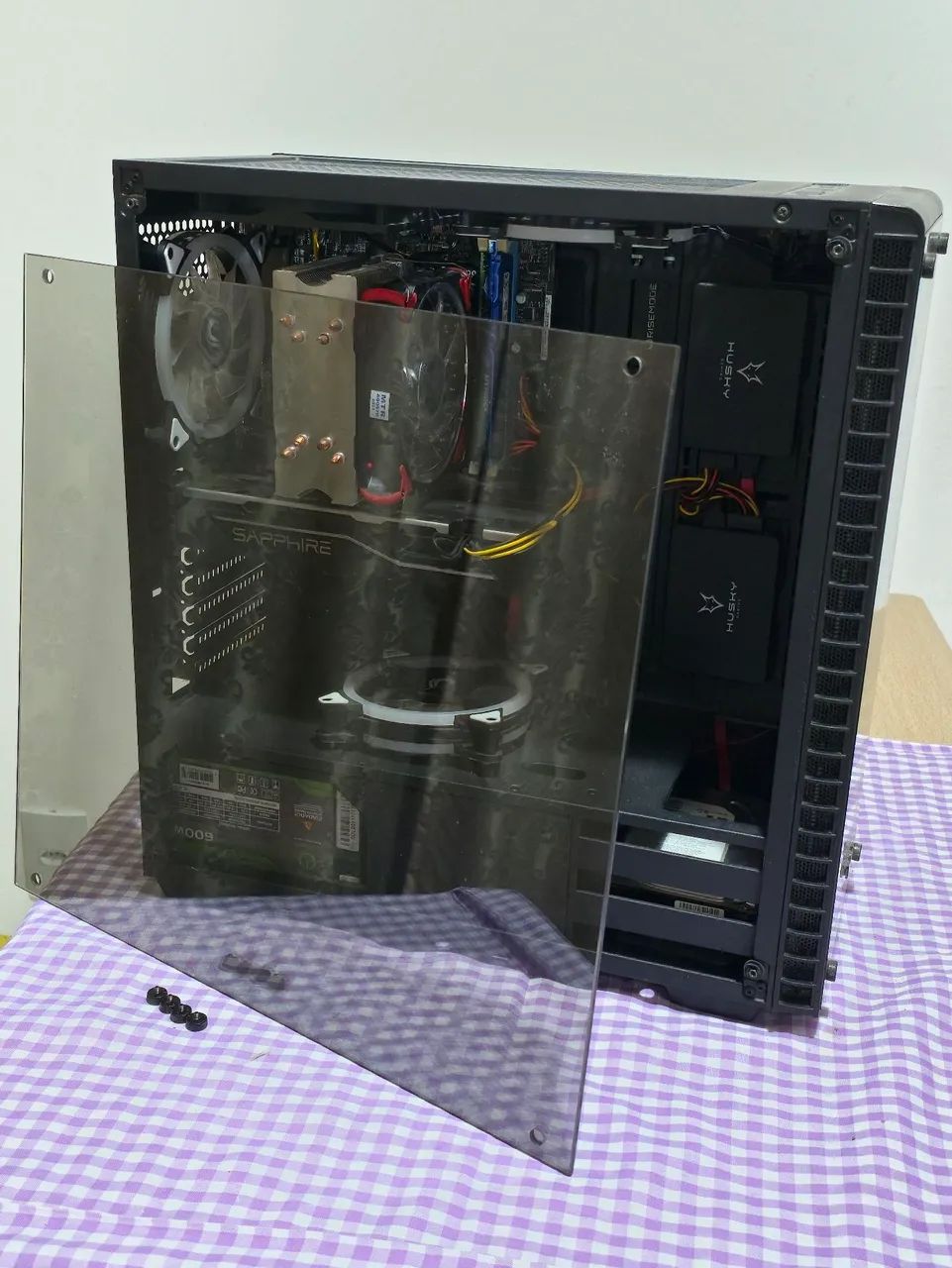 PC Gamer - Gabinete com Painel de Vidro e Componentes de Alta Performance