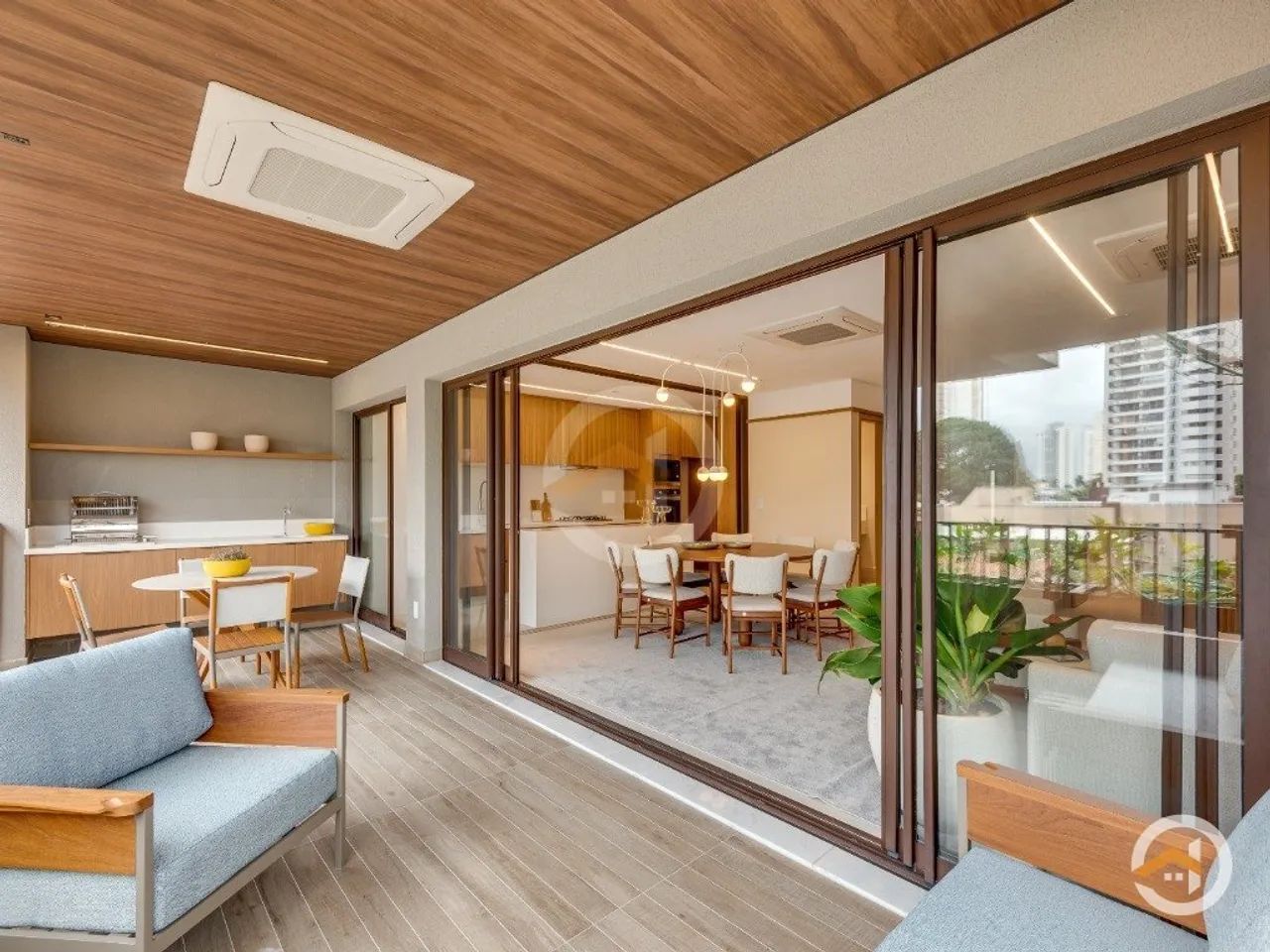 Apartamento mobiliado 4 suítes Setor Bueno