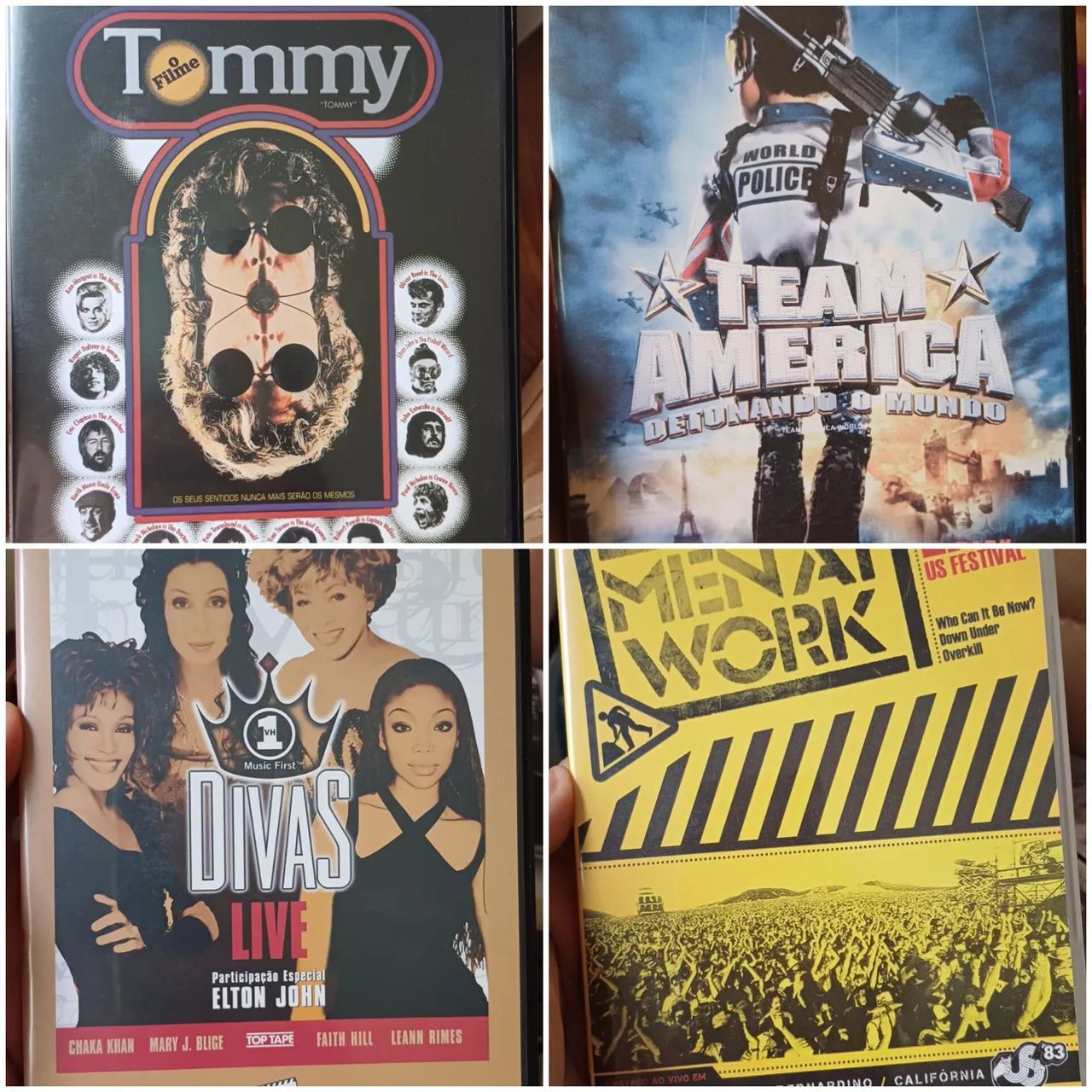 DVDs - vários títulos e gêneros 