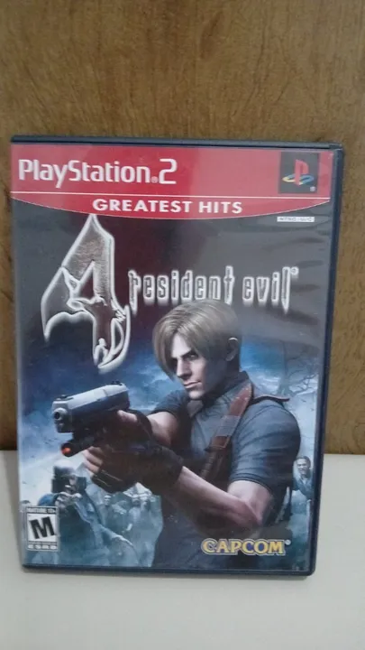 RESIDENT EVIL 4 PS2 ORIGINAL USADO GREATEST HITS CIB