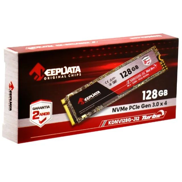 SSD Keepdata M.2 128GB NVMe - KDNV128G-J12 - NOVO LACRADO 1 ANO DE GARANTIA - Foto 2