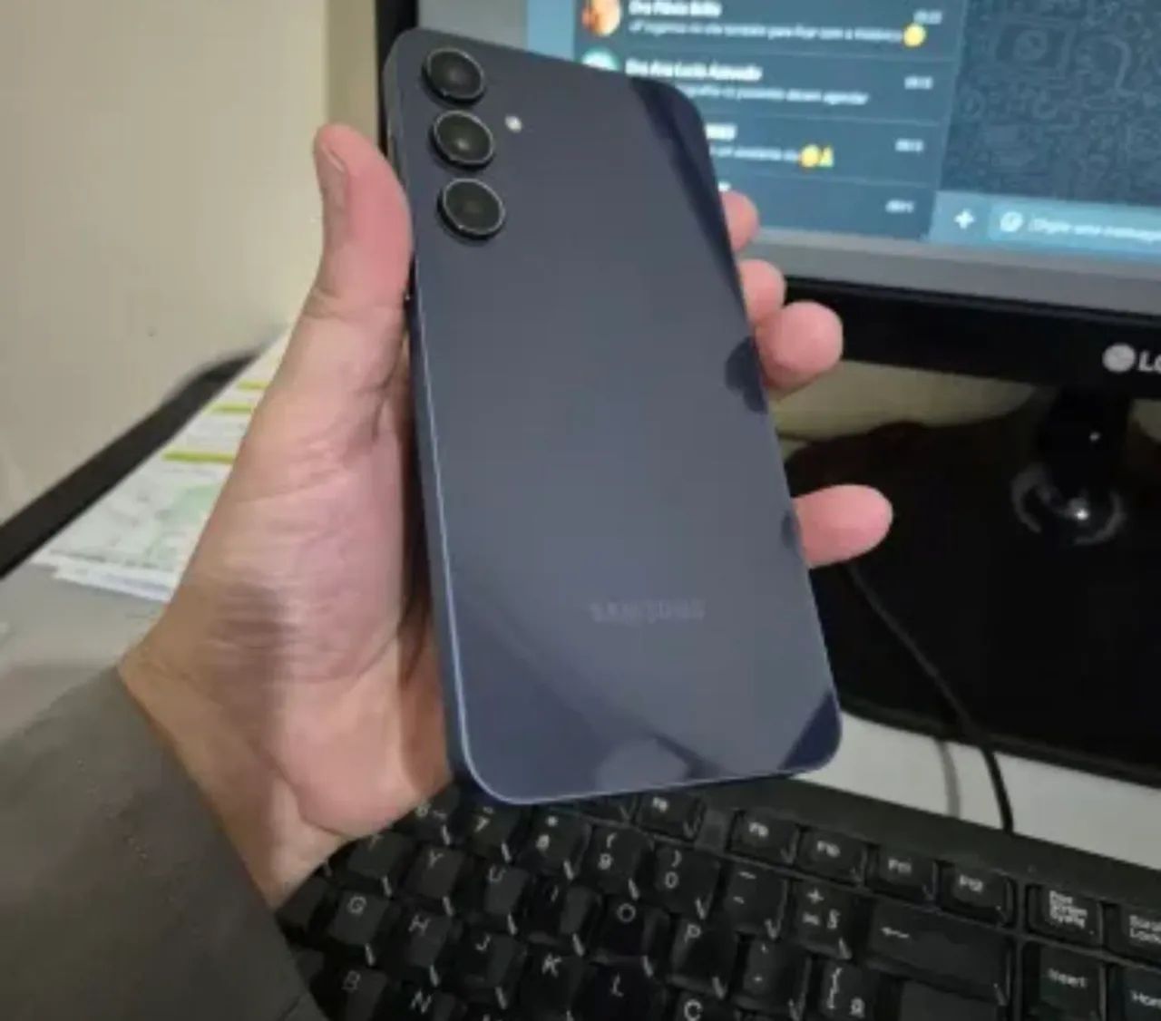 Samsung A55 128GB 2 meses de uso  - Foto 2