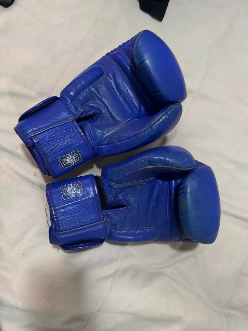 Luvas de Boxe Twins 14oz - Azul - Foto 2