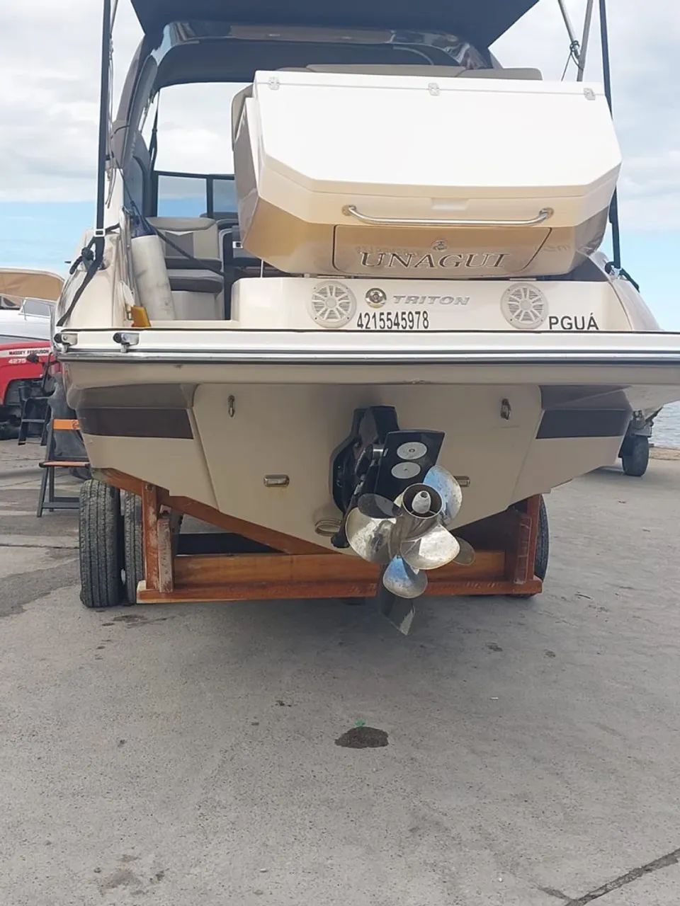 TRITON 300 SPORT + MONTAGEM DE SÉRIE + MERCRUISER 6.2L 300HP + ACESSÓRIOS - Foto 2