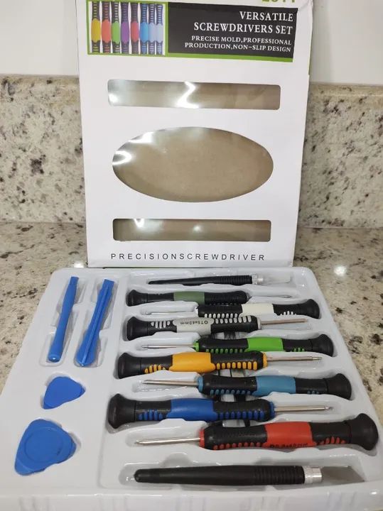 Kit De Chaves Com 16 Peças Para Tablet Celular E Notebook - Foto 5