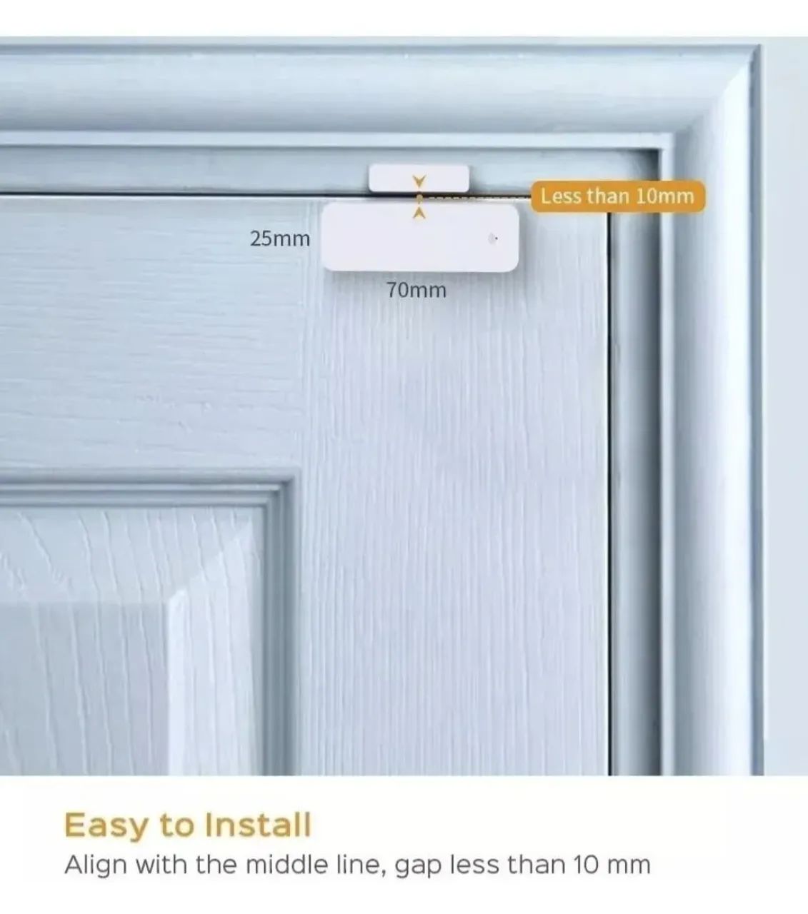 Sensor de Porta Wifi Tuya Smart Life - Foto 4