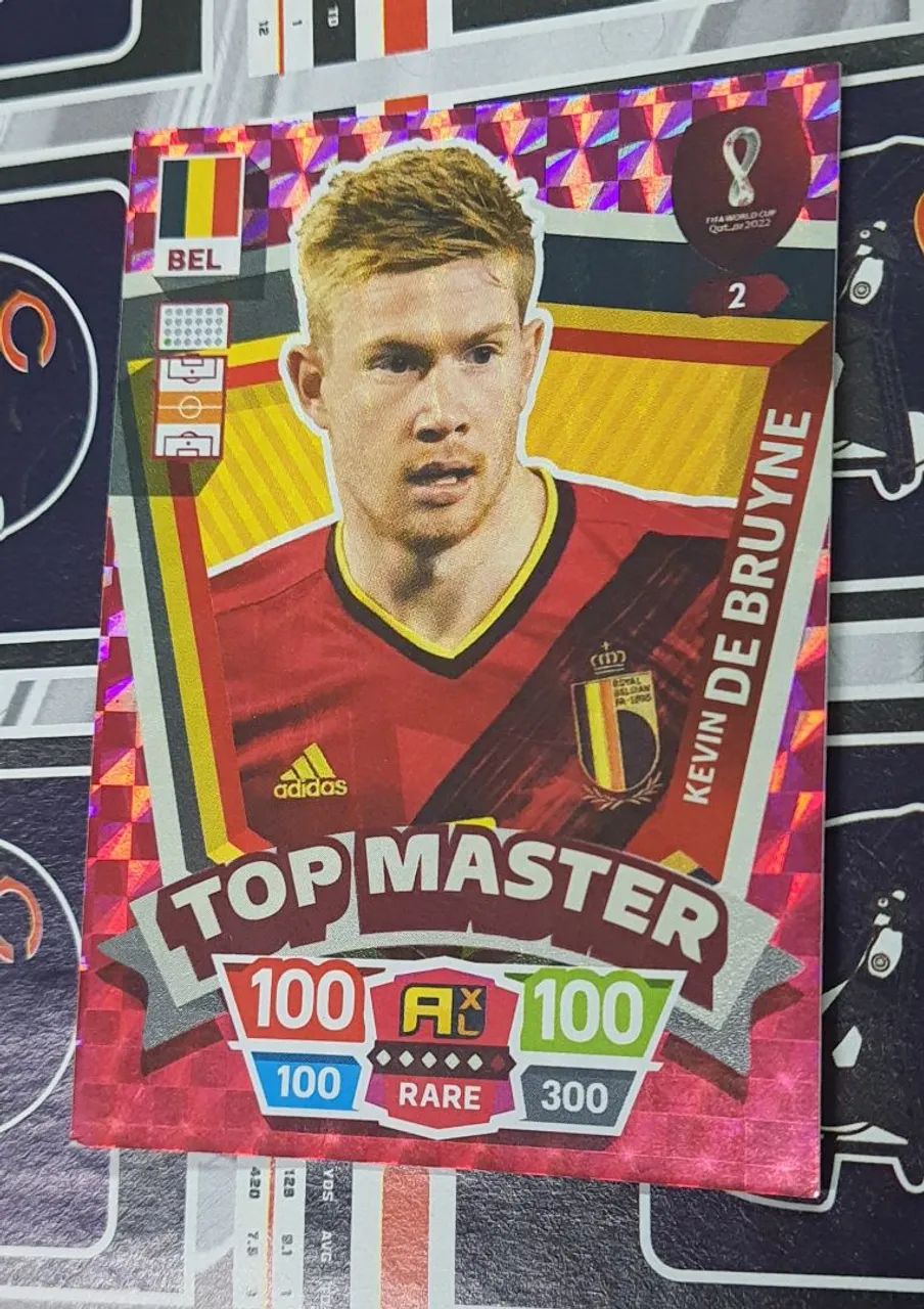 Card Panini Kevin De Bruyne Top Master - Foto 3