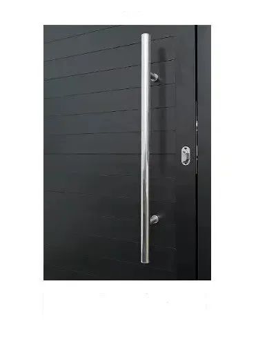 Porta Lambril L 25c/Puxador e Vidro Lateral - Alumínio Preto - pagto no ato da entreg - Foto 3