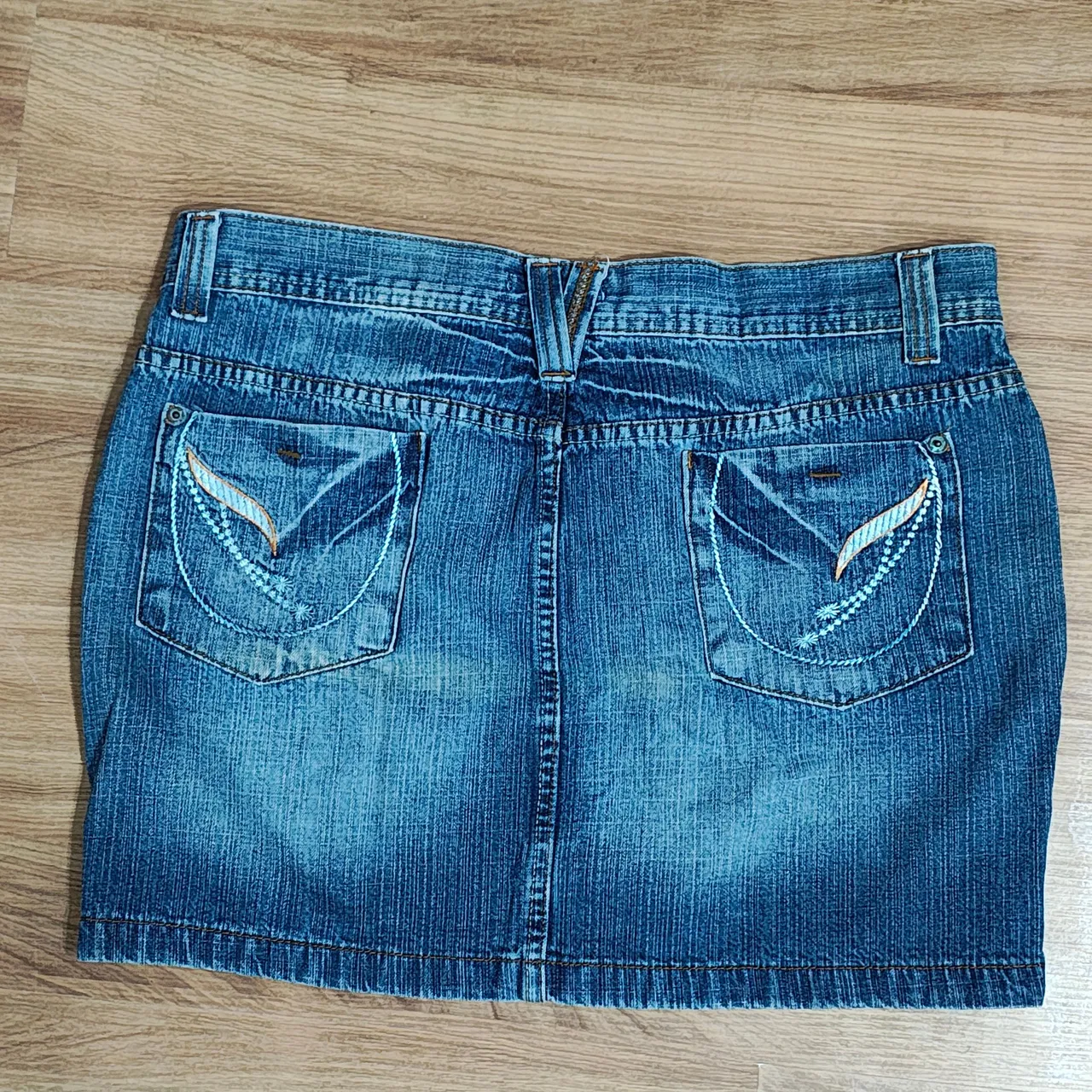 Saia Jeans Azul - Tamanho m