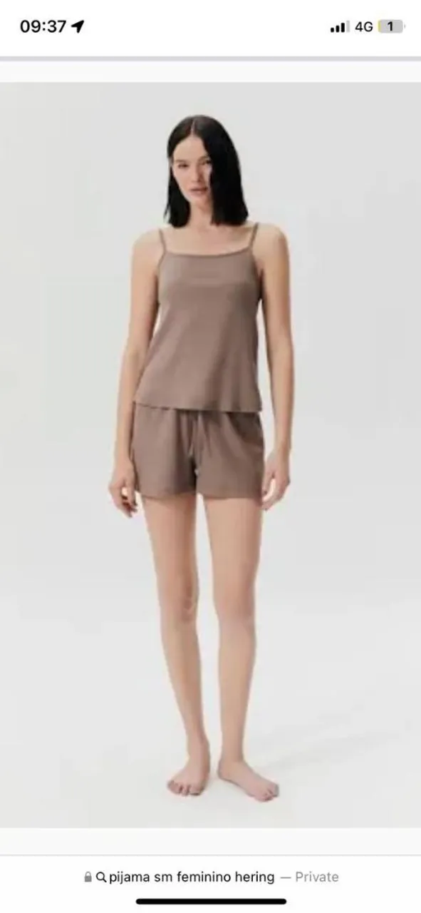 Pijama feminino Hering