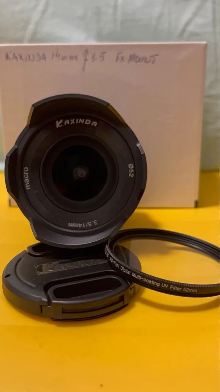 Lente 14mm f/3.5 Kaxinda - seminova - Foto 2