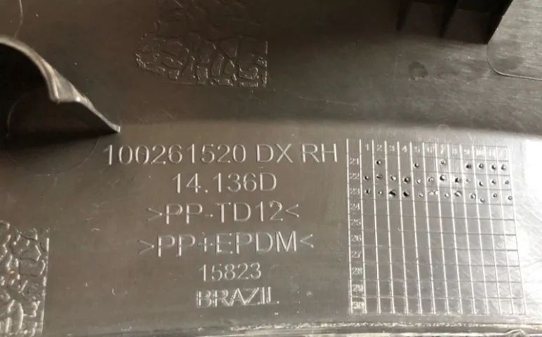 Moldura Paralama Dianteiro Direito Fiat Pulse Original - Foto 2