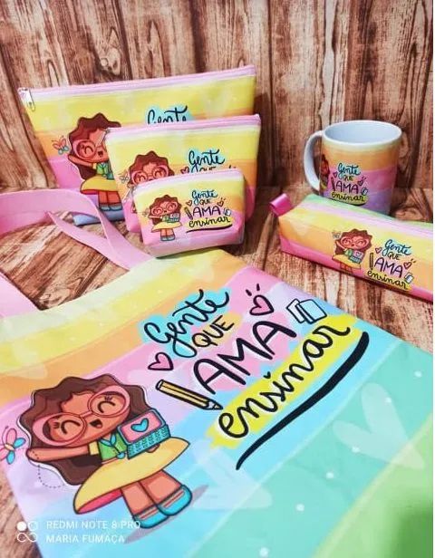 Kit Pedagoga - Caderno, Caneca e Mais! - Foto 2