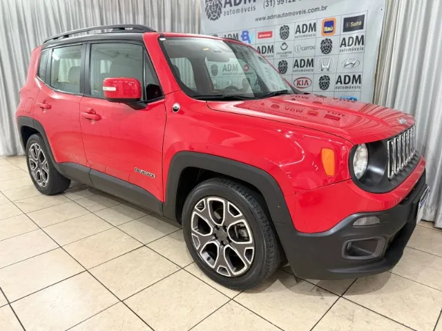JEEP RENEGADE LONGITUDE 2016 1.8 FLEX AUTOMATICO
