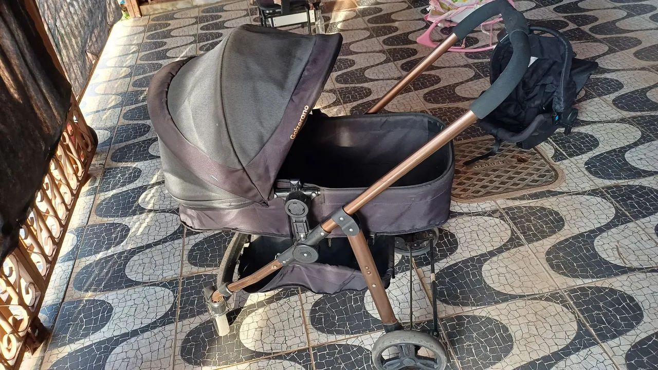 Carrinho bebe + bebê conforto - Foto 2