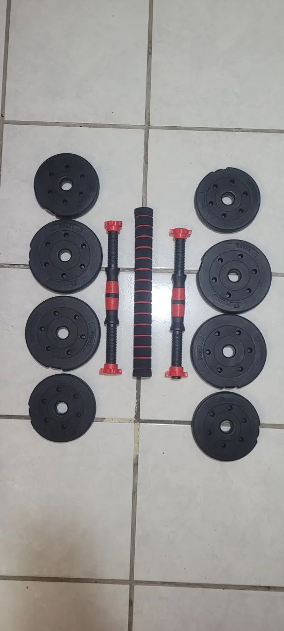KIT MUSCULAÇÃO 