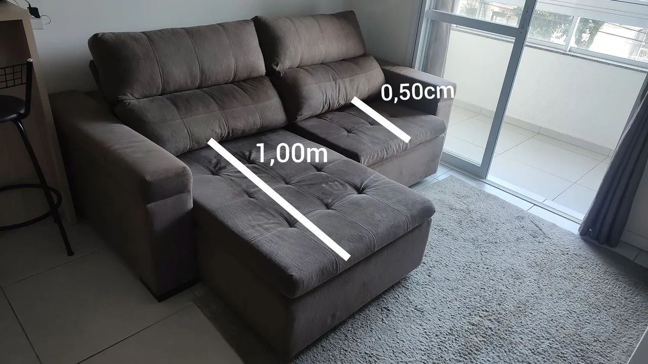 Sofá cama confortável - usado - Foto 5