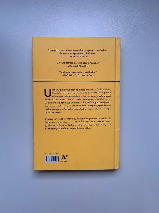 Livro - Flores para Algernon (Daniel Keyes) - Foto 2