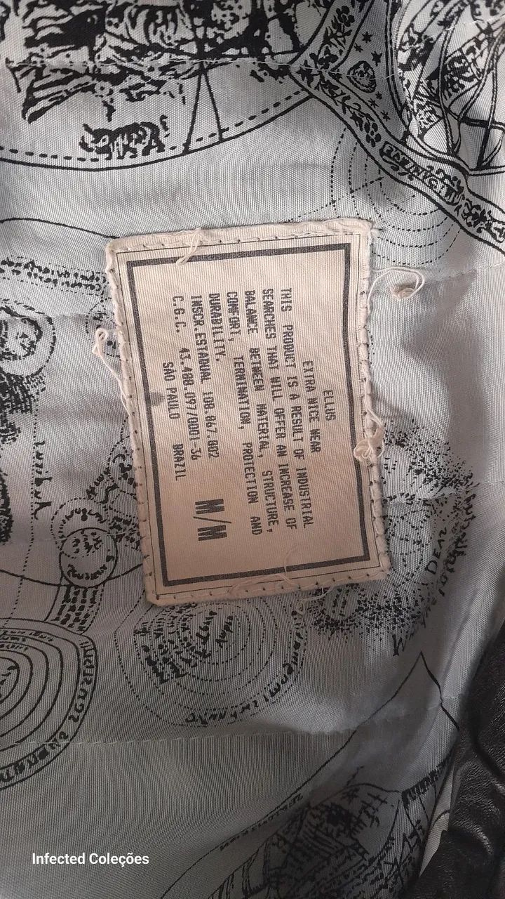 Jaqueta de Couro Preta - Foto 4