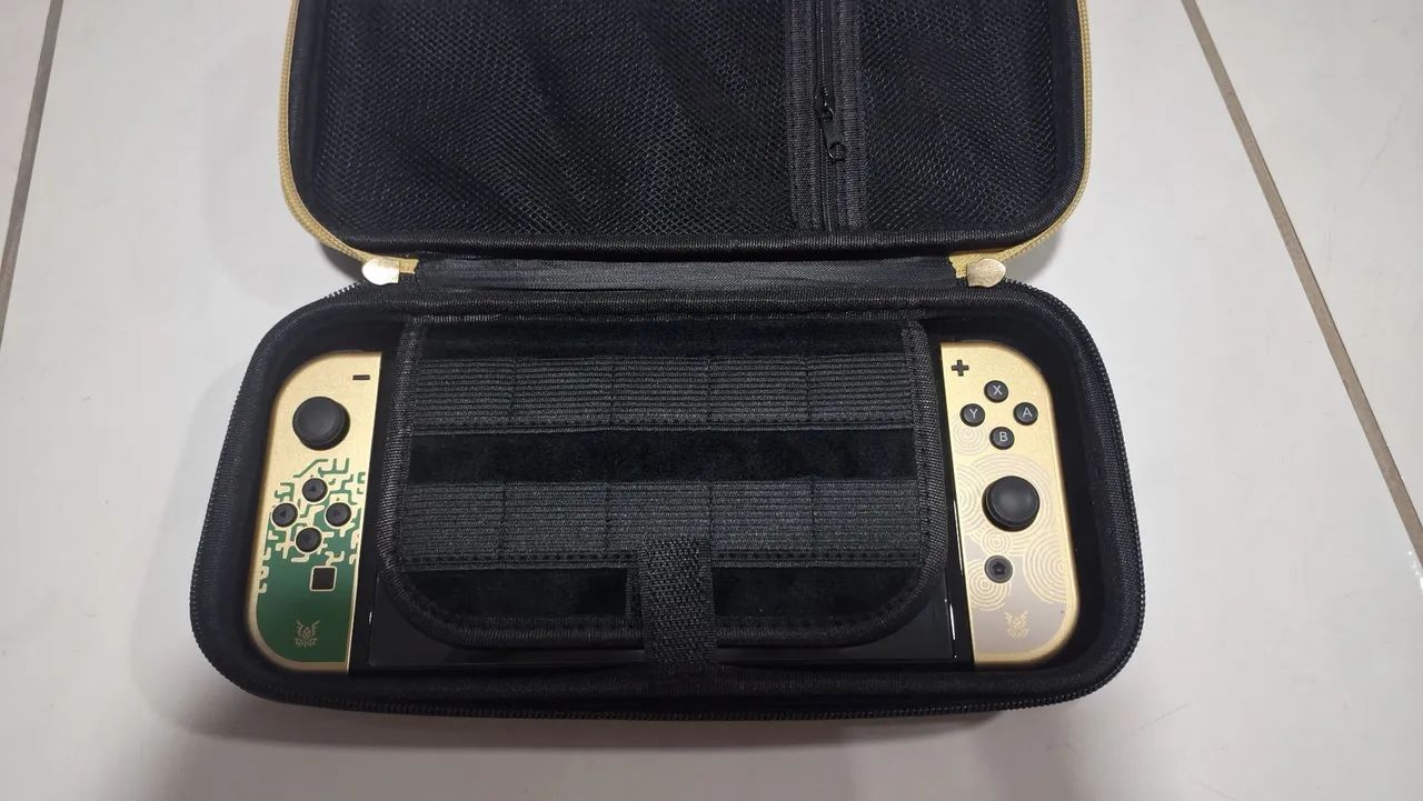 CASE BOLSA NINTENDO SWITCH OLED ZELDA - Foto 3