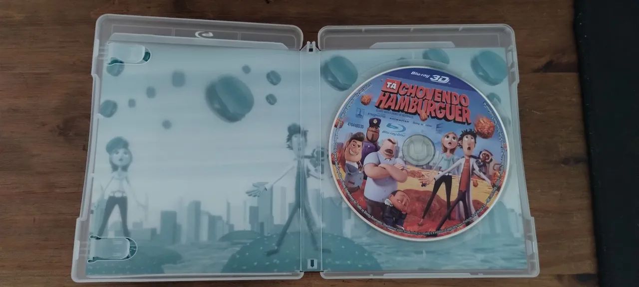 Blu-ray 3D - Tá Chovendo Hambúrguer - Foto 2