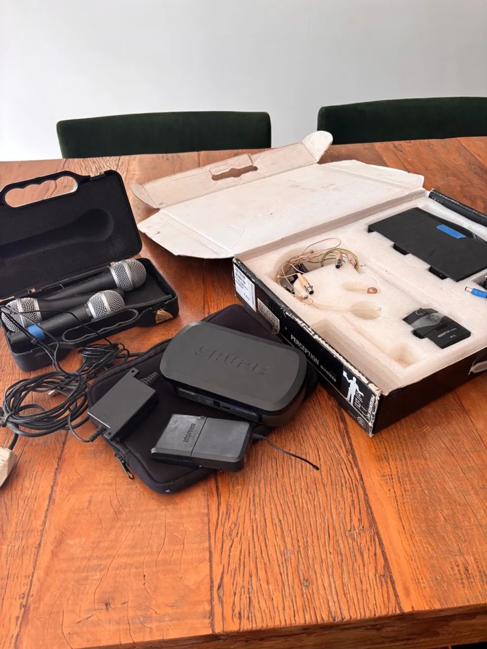 Lotes microfones incompletos e peças - Foto 4