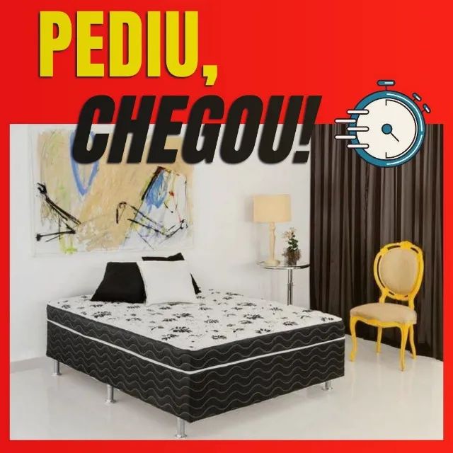 Cama Box Casal 138cm _ Preço Promocional