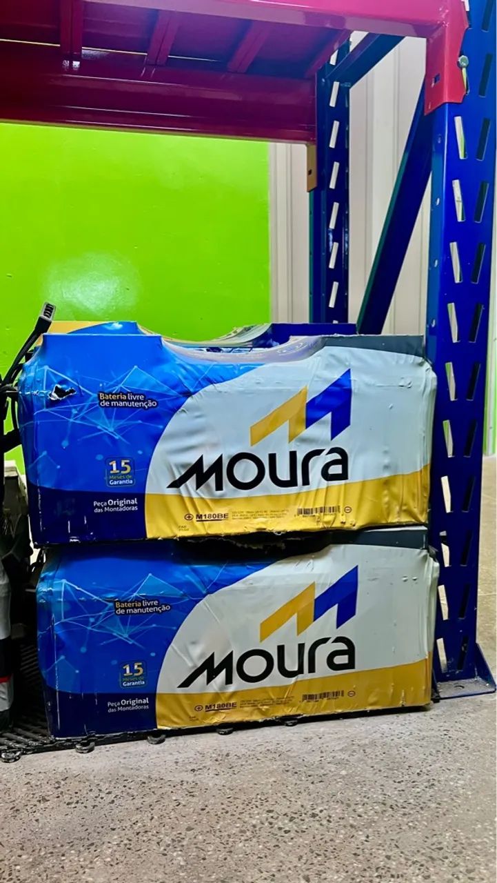 Bateria Moura M180BE - Original das Montadoras