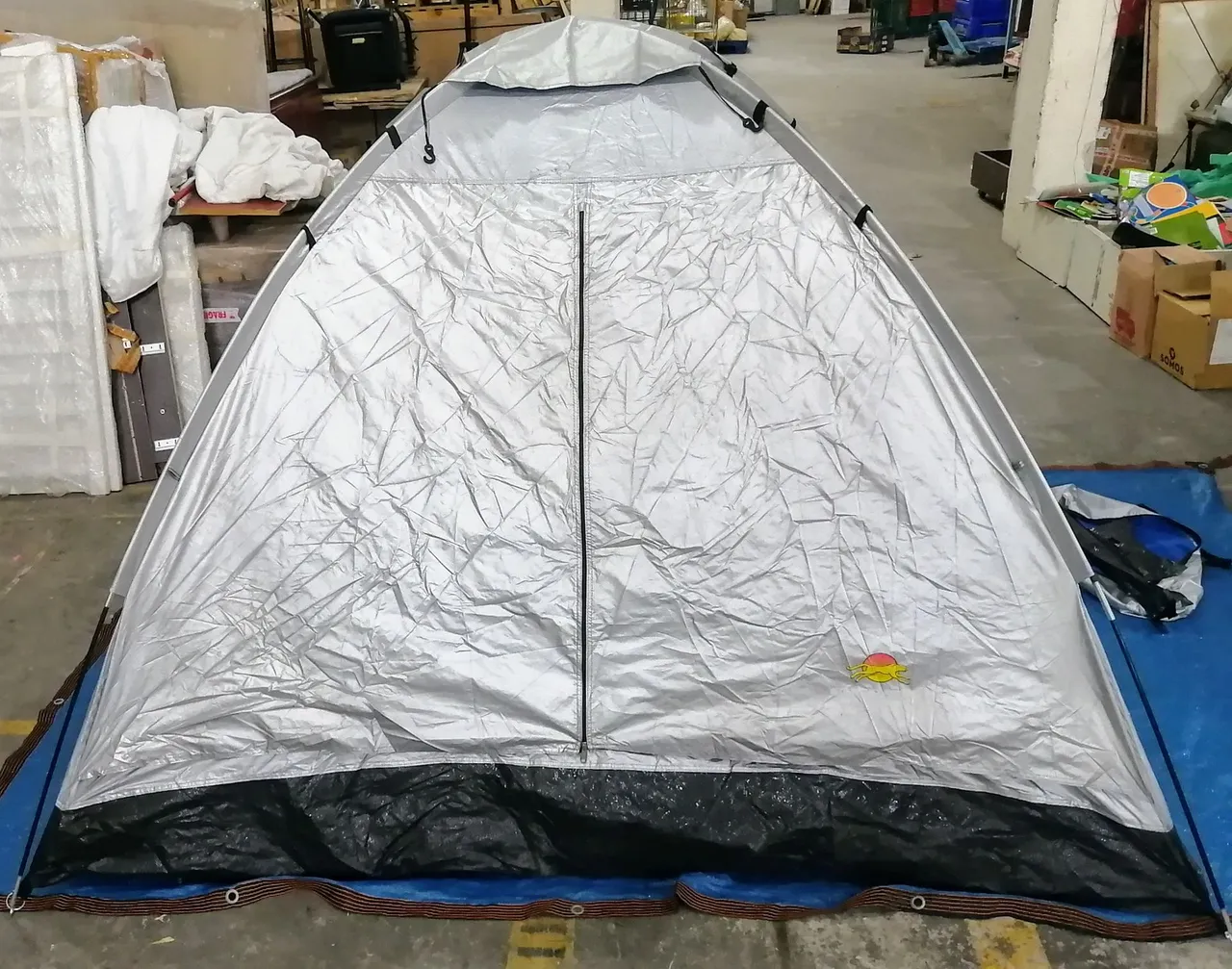 Barraca de acampamento 2 metros quadrados por 1. 00 de altura