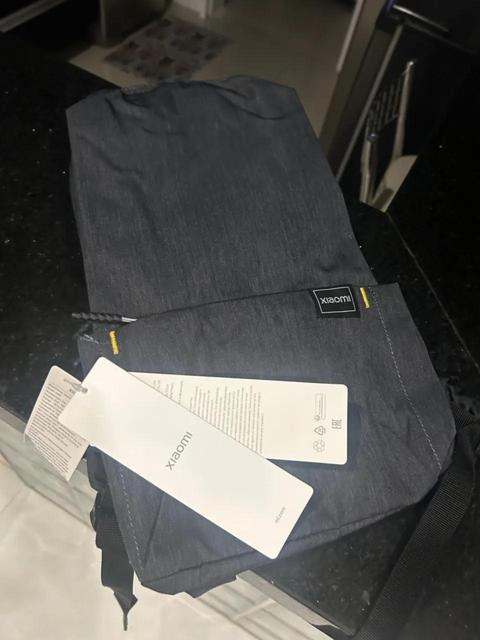Mochila Xiaomi Cinza com etiqueta! Zerada