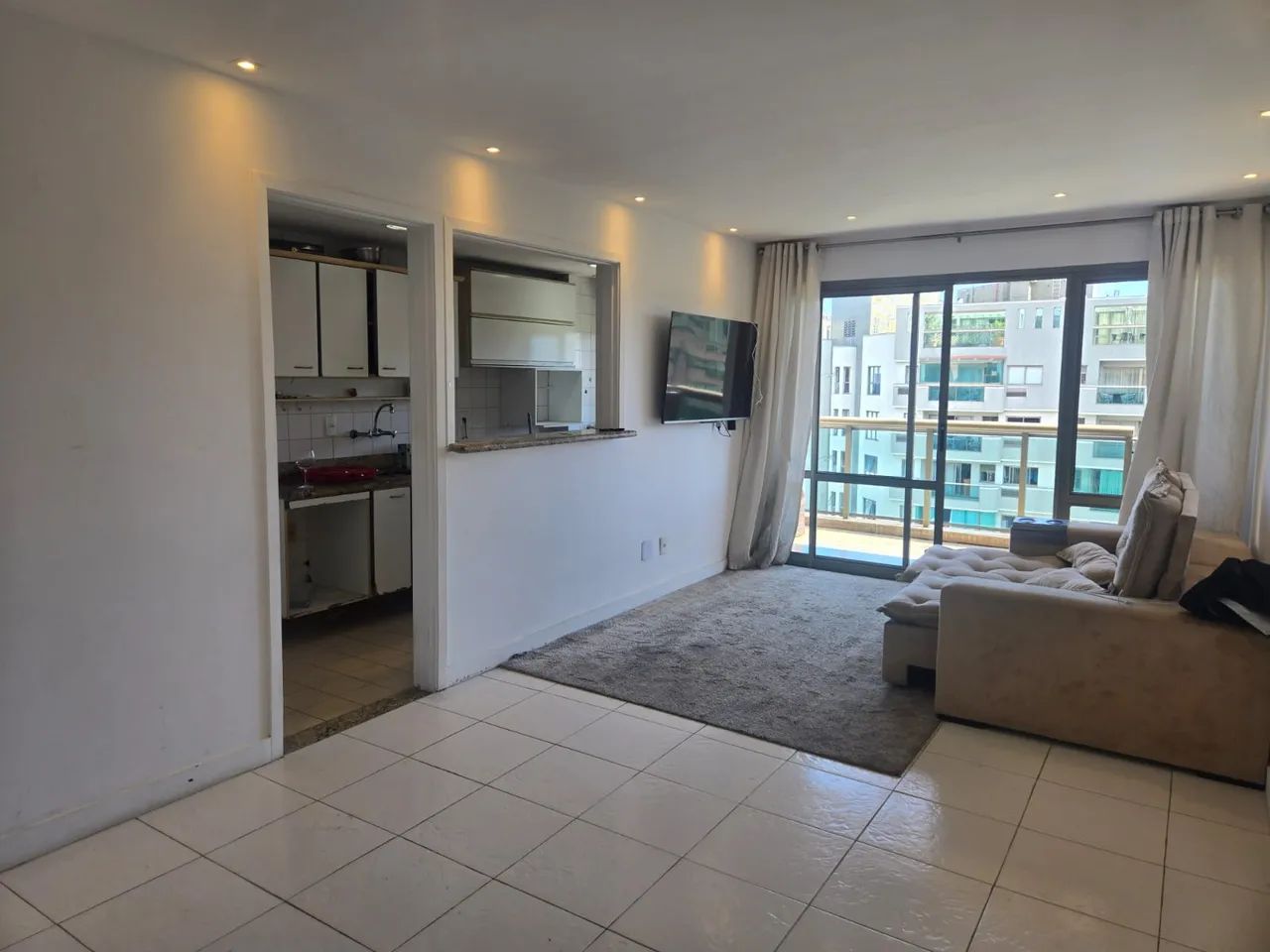 Apartamento vista mar com 70 m2 no condomínio Ocean Drive - Barra da Tijuca - Foto 4