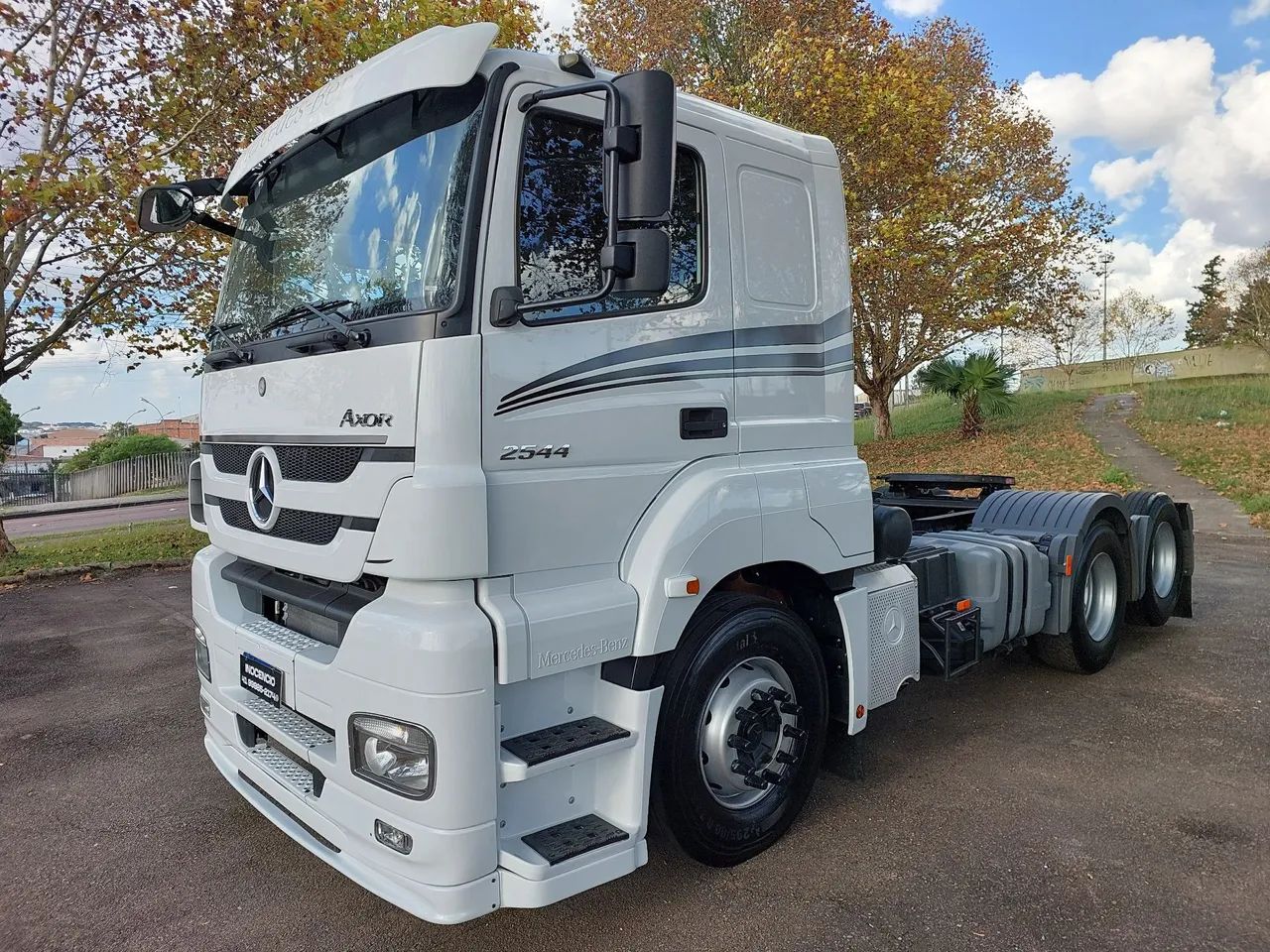 MB AXOR 2544 6X2 18/18 ÚNICO DONO IMPECÁVEL BX KM !