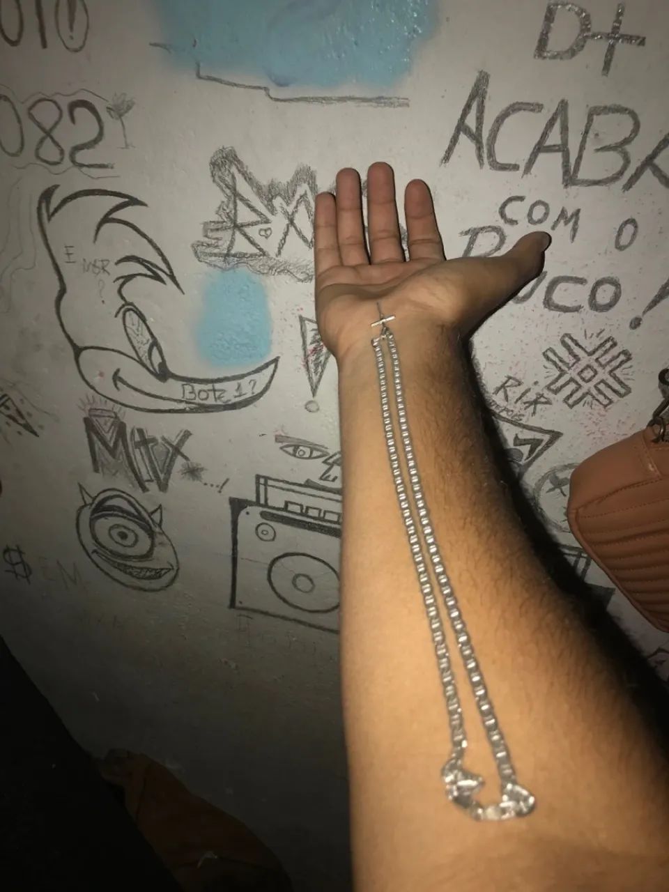 Cordão de prata, troco em algo do meu interesse - Foto 3