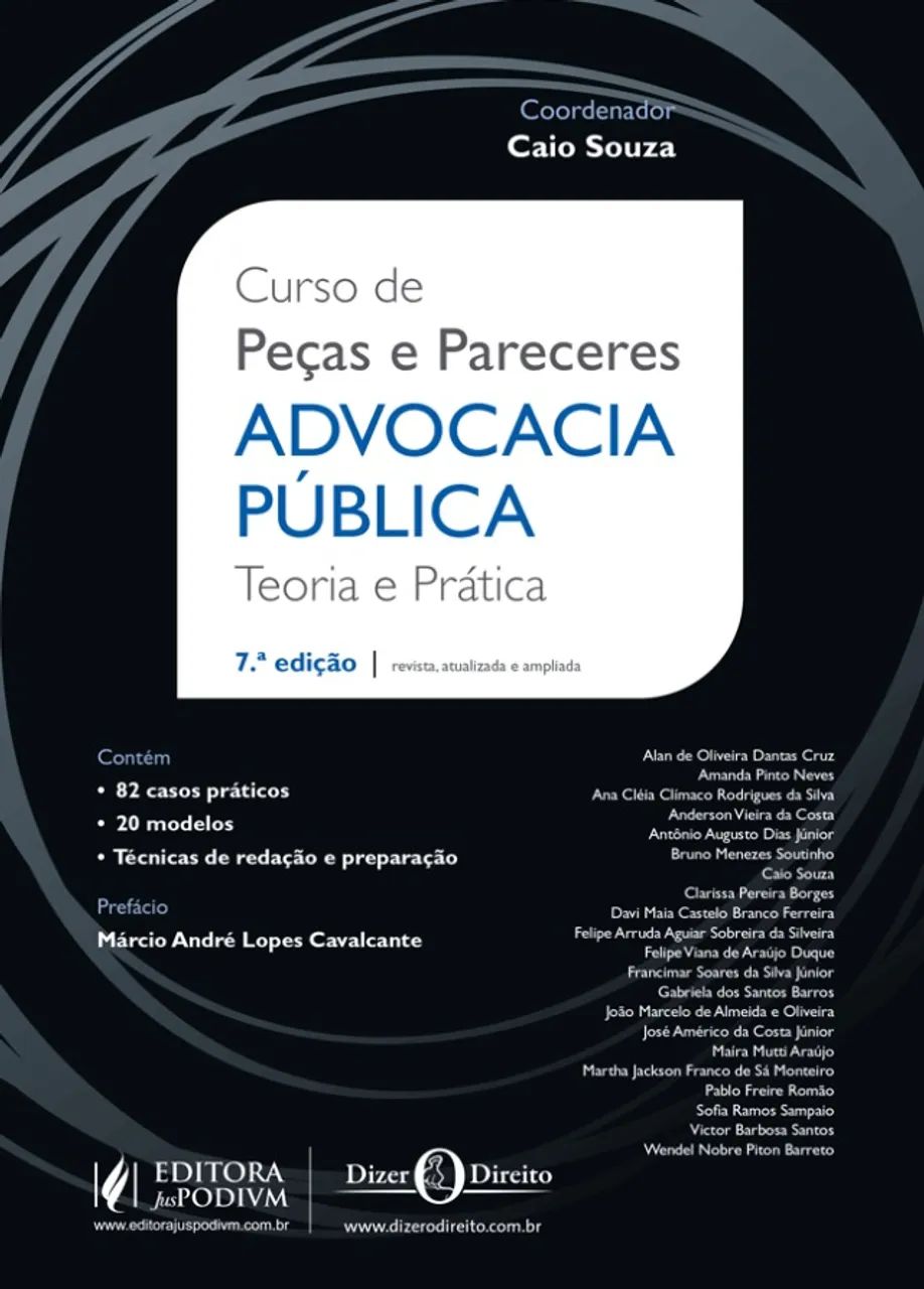 curso de peças e pareceres - advocacia pública - teoria e prática 2023 juspodivm - Foto 2