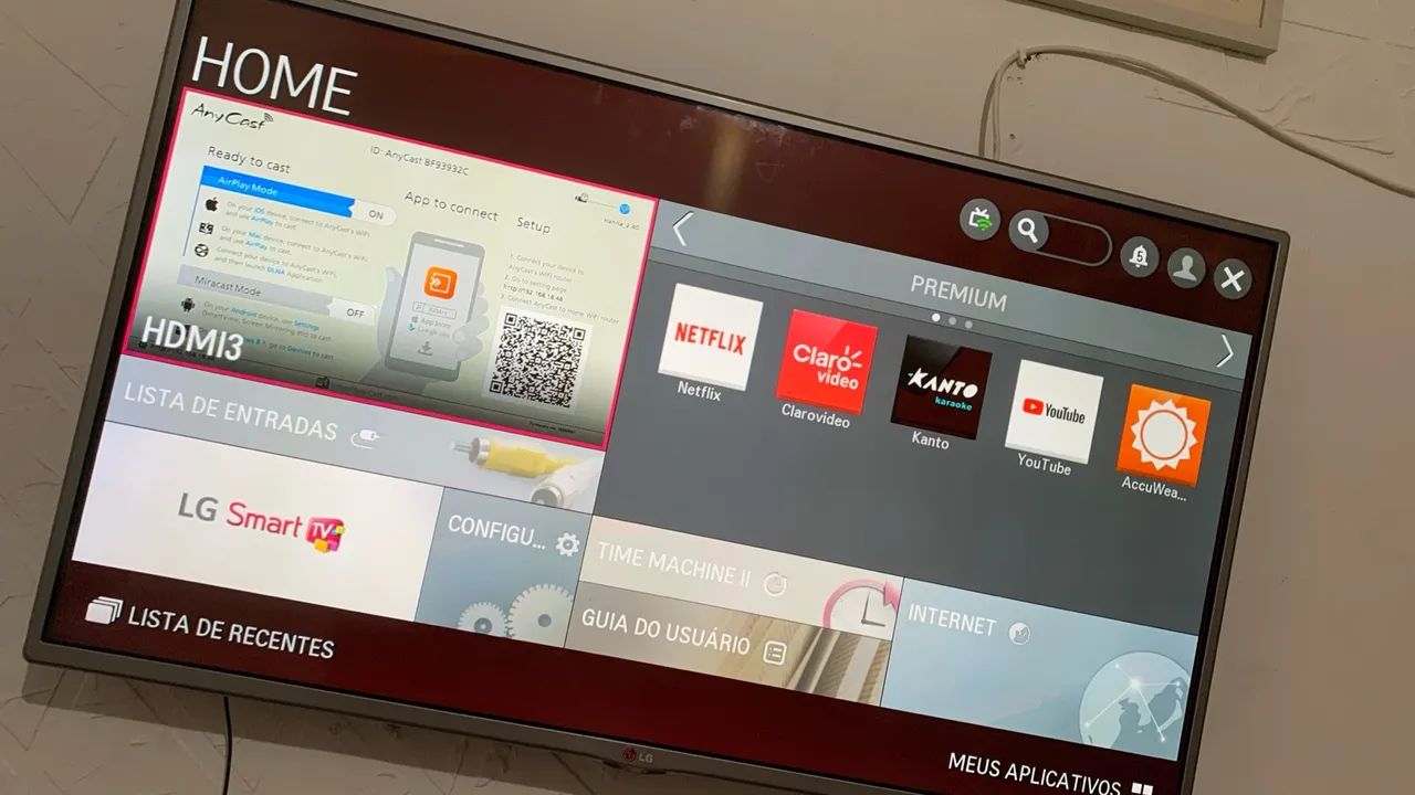 TV LG Smart 40 polegadas com Netflix, Youtube e muito mais! - Foto 3