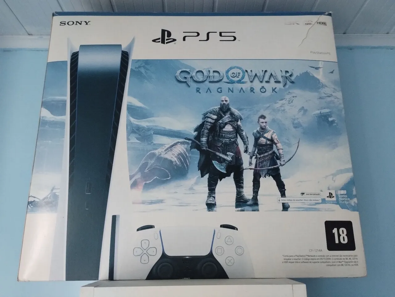 PS5 God of War Ragnarök - Edição Padrão - Novo