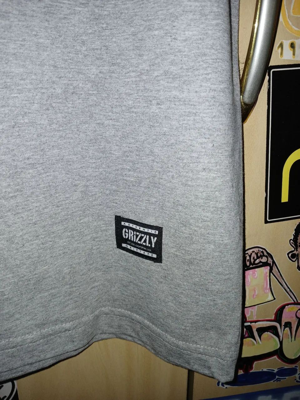 Camiseta Regata Grizzly Cinza - XG - Foto 5