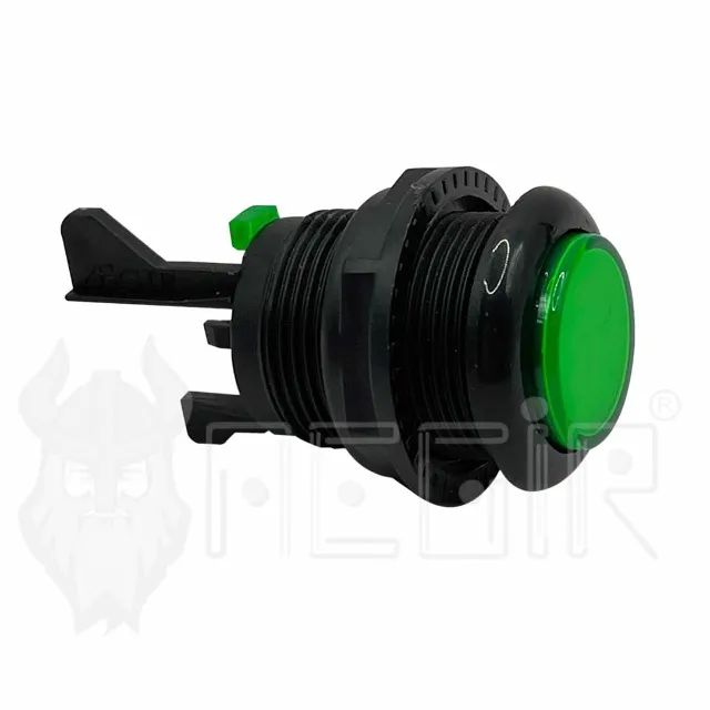 Botao arcade acrilico black com micros fliperama - Foto 5