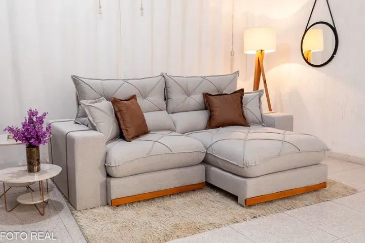 Sofá Retrátil e Reclinável Gran Bello 230 cm. Pronta Entrega. 1111 - Foto 4