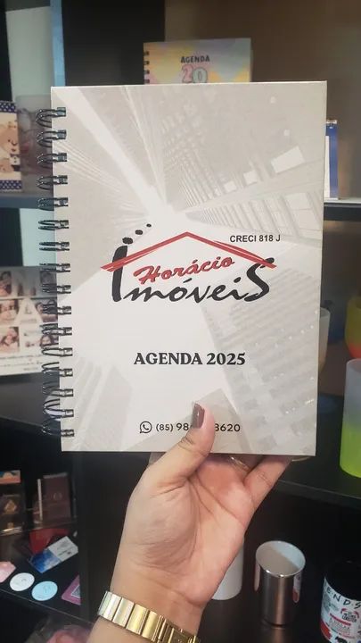 Agenda personalizada com sua logomarca  - Foto 3