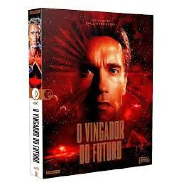 Blu-Ray O Vingador Do Futuro - Edição De Colecionador (Inclui DVD Bônus) Lacrado