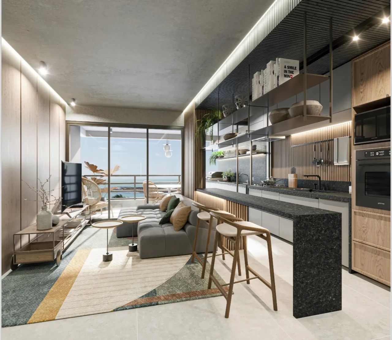 Vendo excelente apartamento próximo à praia de Tamandaré, com 3 quartos e lazer.