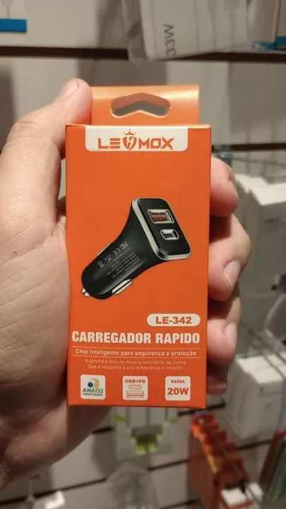 Carregador Usb Veicular Lehmox - Foto 3