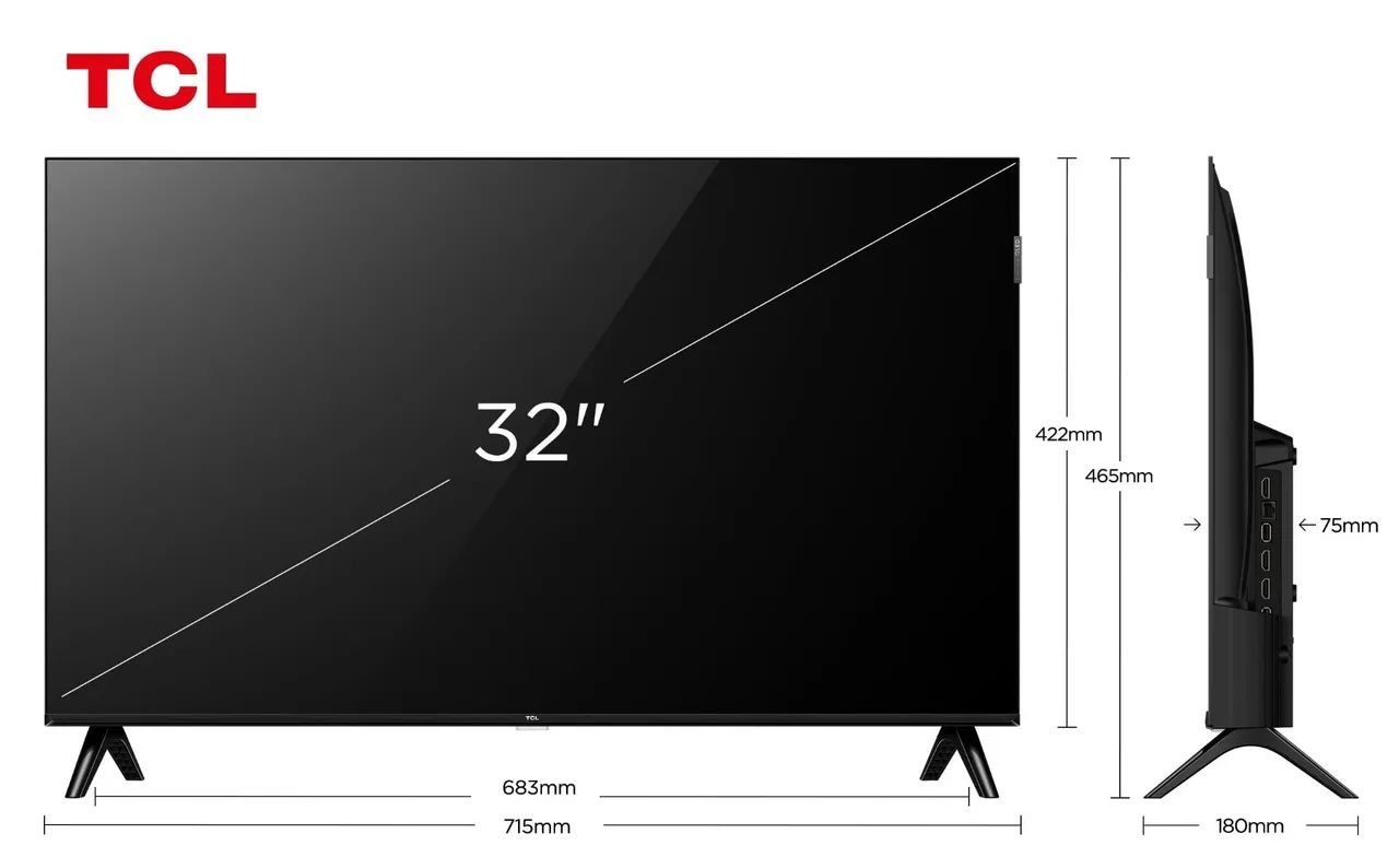 Tv 32" TCL 