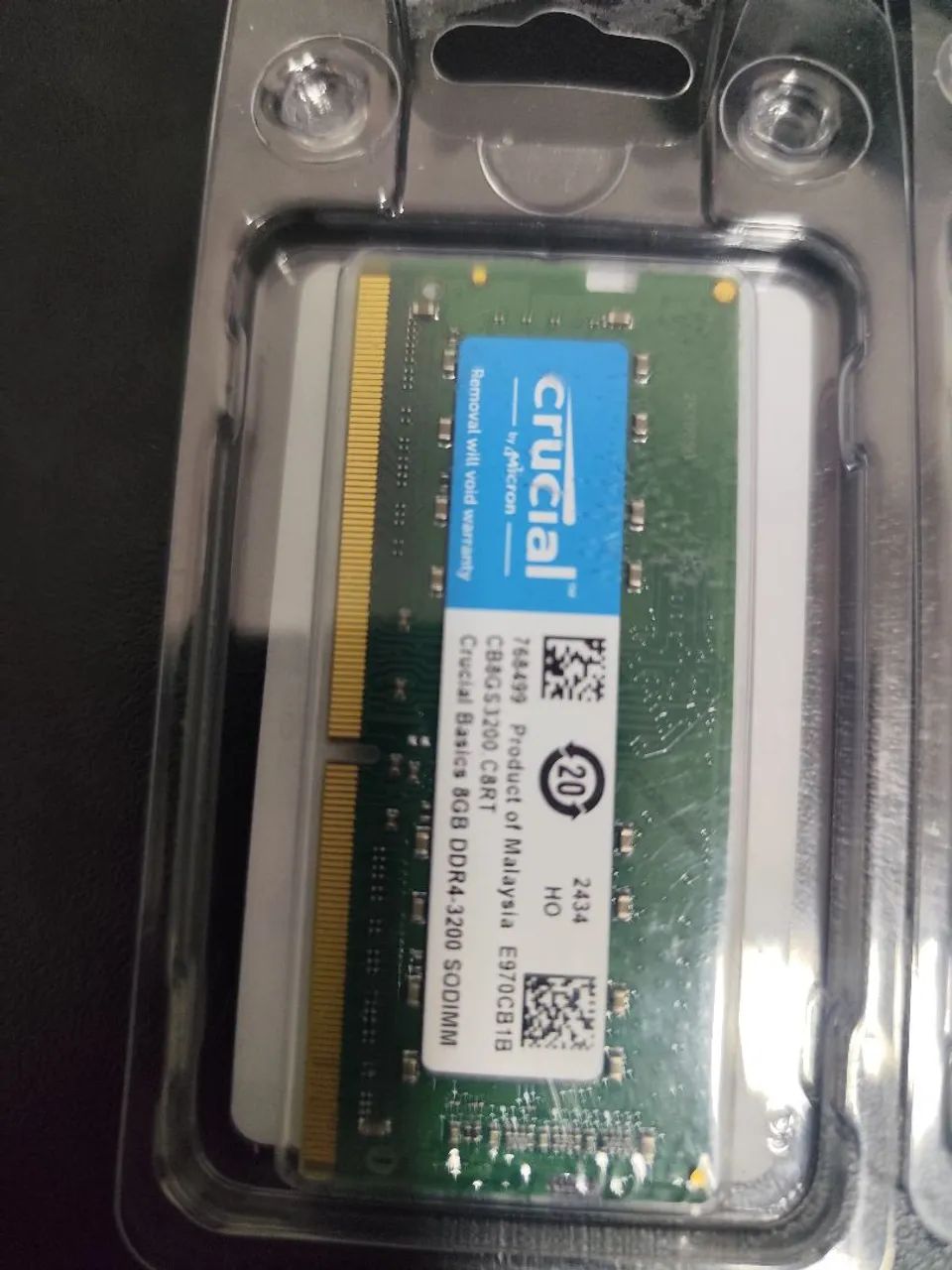 Memórias de notebook novas e usadas - DDR4 E DDR3 - 4G E 8G - Foto 4