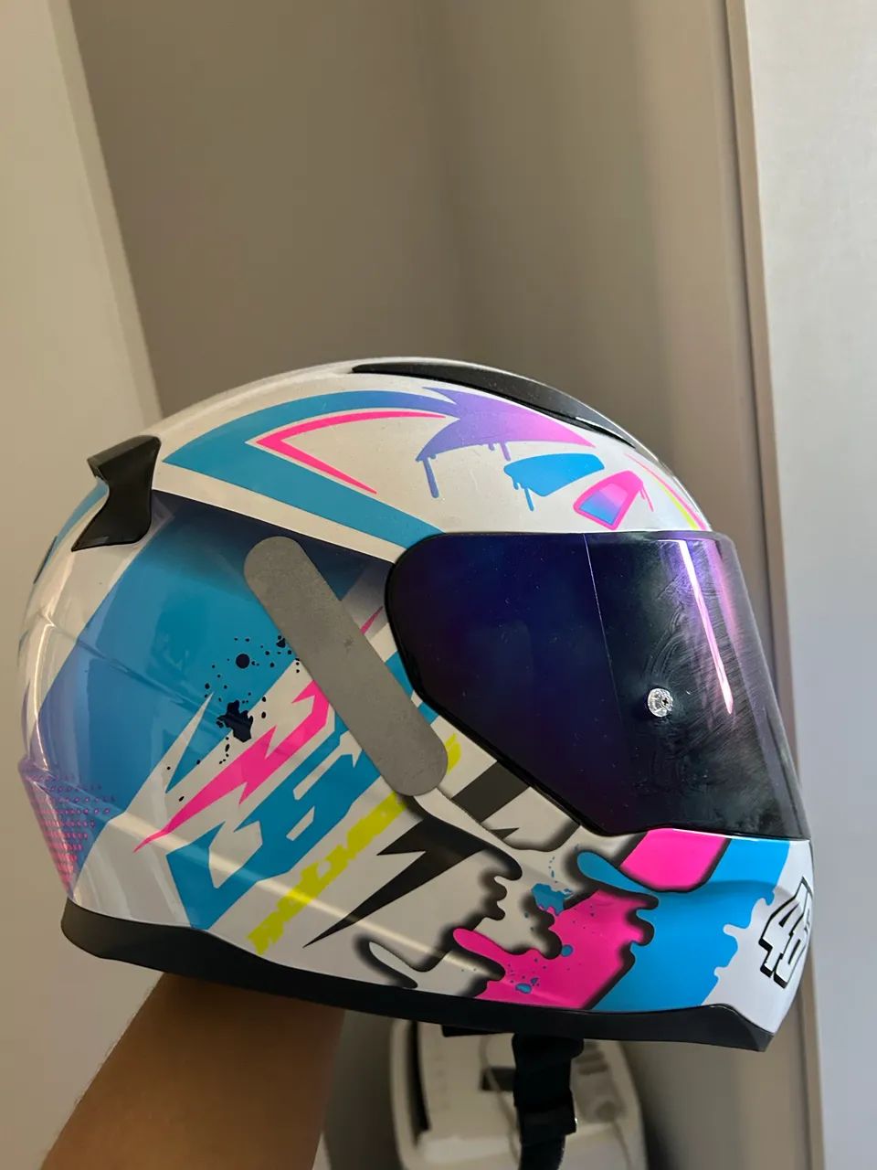 capacete ls2 tam 58 com intercomunicador  - Foto 2